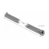 Funda de malla DeLOCK 20825 1 m x 30 mm gris