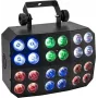 Luz LED de píxeles EUROLITE CLS-6 PIX HCL 6x12W RGBW — 6 luminarias, LEDs de 12W, RGBW