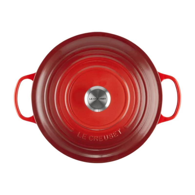 Le Creuset Signature Olla redonda 20 cm rojo cereza (21177200602430)