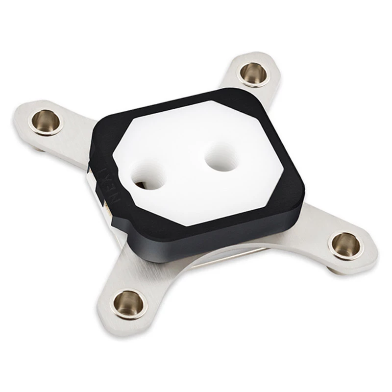 Bloque de agua para CPU Aqua-Computer cuplex kryos NEXT RGBpx negro LGA 1700 acetálico/níquel