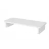 Soporte para monitor LEITZ Freestanding 64340001 — soporte de mesa para pantallas de 61 cm (24 pulgadas), capacidad de carga 20 kg, altura ajustable, blanco