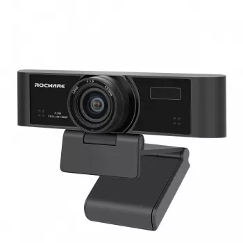 Cámara web ROCWARE RC15 resolución 720p con micrófono integrado