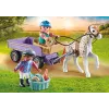 Playmobil 71496 Horses of Waterfall: Carruaje de poni