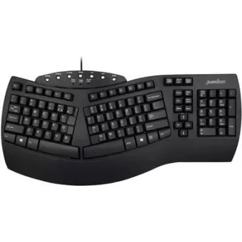 Perixx Teclado USB Periboard-512 Negro Ergonómico (11523)