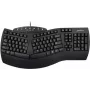 Perixx Teclado USB Periboard-512 Negro Ergonómico (11523)