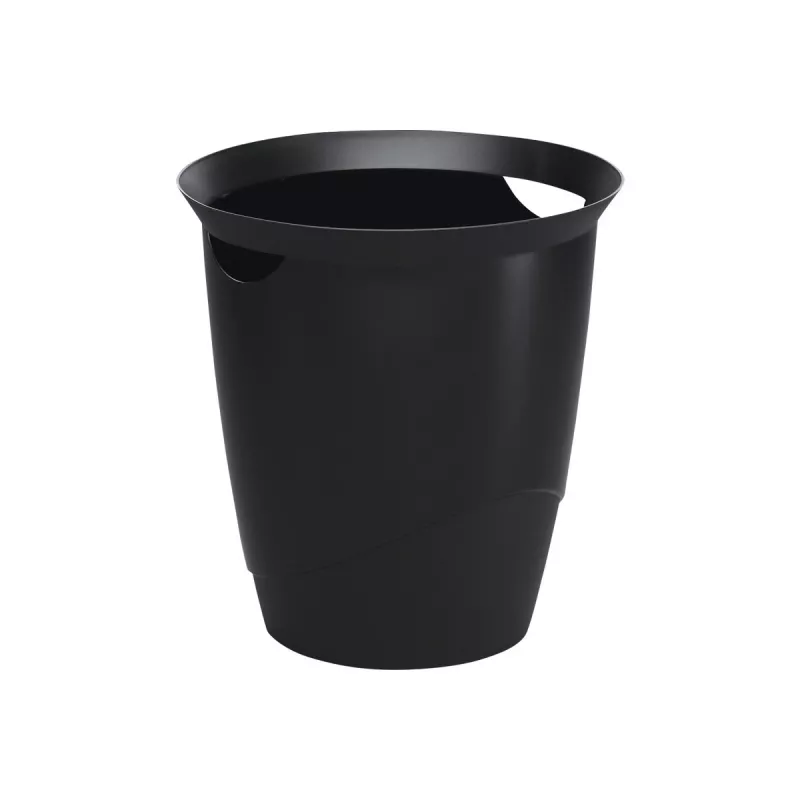 Durable TREND papelera, 16 l, negra