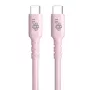 Cable USB-C a USB-C 60W Gel 1m rosa