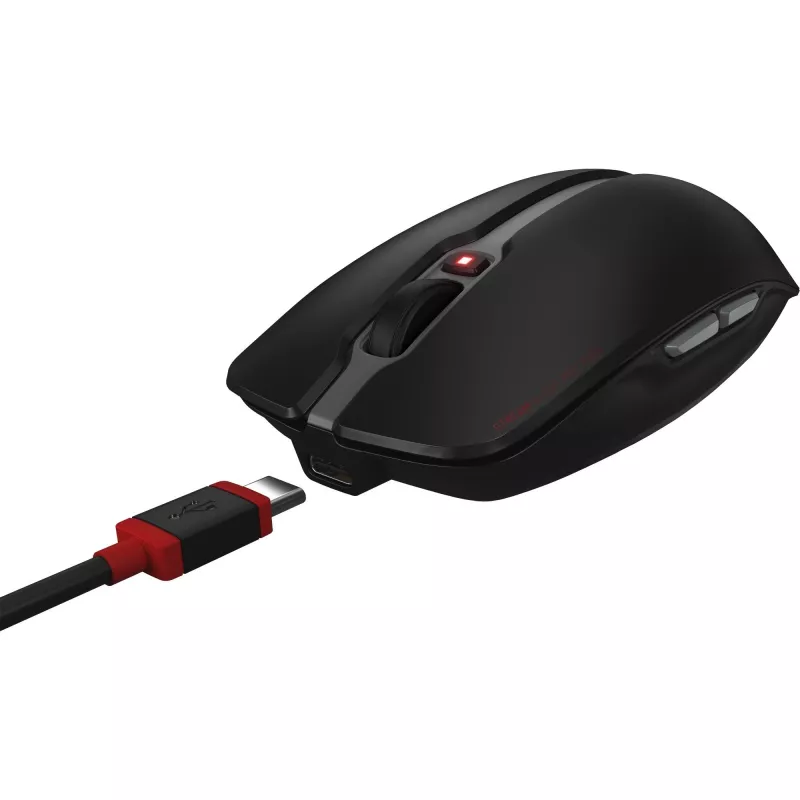Teclado y ratón CHERRY Stream Desktop Recharge universal RF inalámbrico AZERTY belga negro