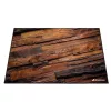 Sharkoon SKILLER SFM12 Wood alfombrilla para silla gaming, 140 x 100 cm, marrón