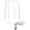 Antena omnidireccional Teltonika PR1IC970 0,617-4,3 GHz Wi-Fi