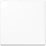 Placa de pared / Tapa de interruptor JUNG LS101WW, plástico sin tornillos, 1 pieza