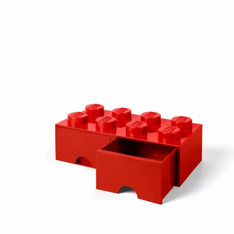 Cajón LEGO Brick Drawer 8 de Room Copenhagen rojo (40061730)