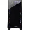 Caja INTER-TECH X-608 INFINITY MICRO, microATX, RGB, frontal y lateral de cristal templado, sin fuente de alimentación