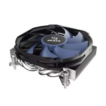 Refrigerador de aire Akasa ALUCIA H4i 9.2 cm negro 800-3600 rpm rodamiento hidrodinámico