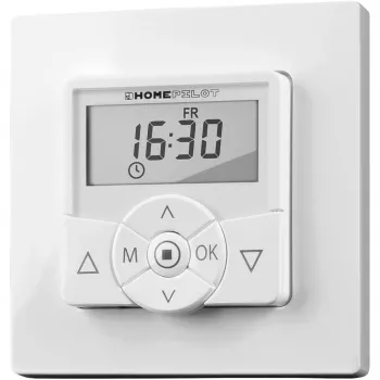 Temporizador HOMEPILOT 10501002 para motores de persiana, blanco