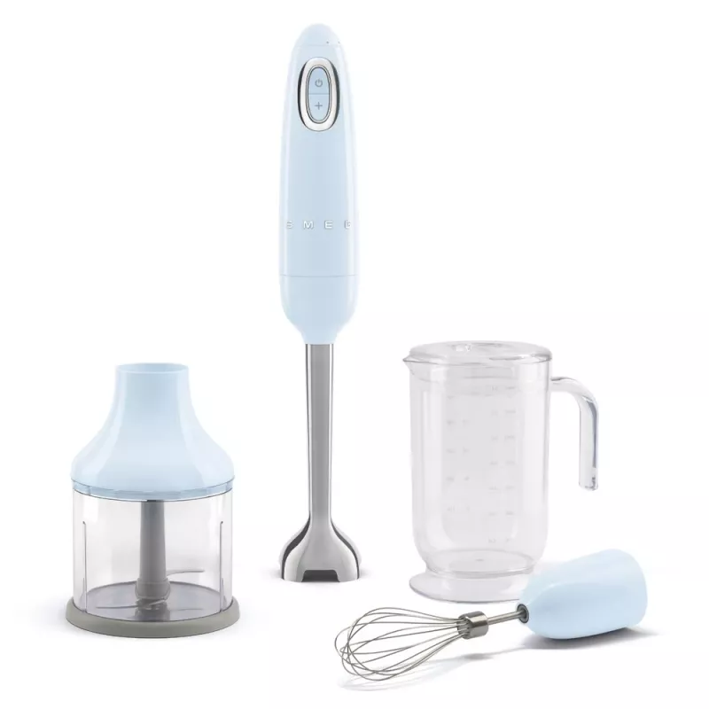 Batidora de mano Smeg HBF03PBEU 700 W azul claro, acero inoxidable