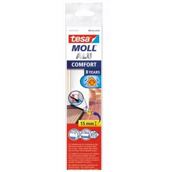 Cinta adhesiva Tesa 05405-00100 blanca, rollo blanco multiusos