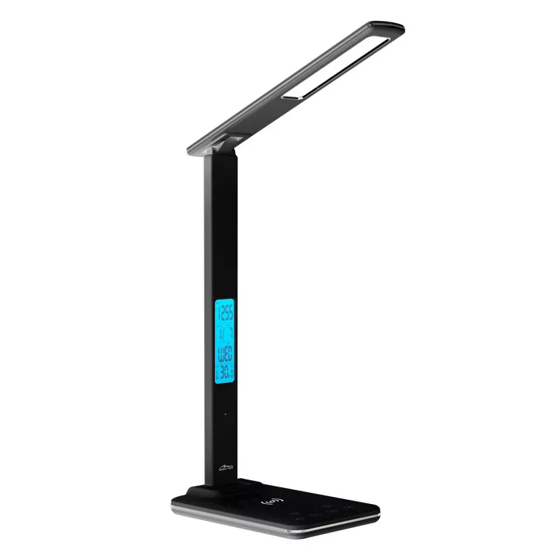 Lámpara de mesa MEDIA-TECH MT222K LED 12W 220V negra