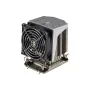 Sistema de refrigeración Supermicro SNK-P0080AP4 para procesador, ventilador de aire 9,2 cm Negro, Acero inoxidable