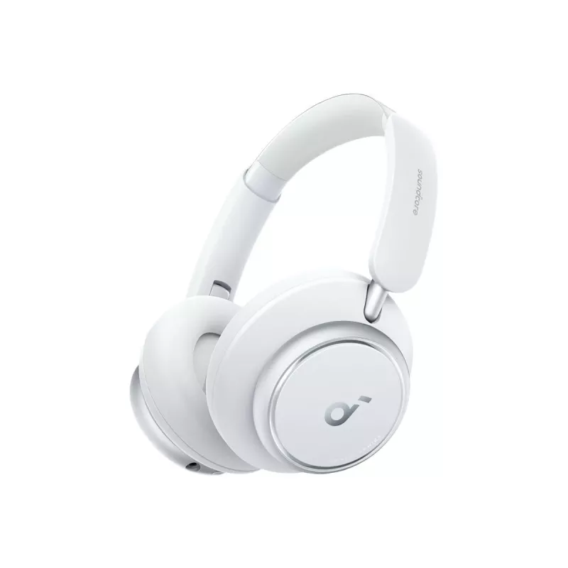 Auriculares Soundcore by Anker Space Q45 con cancelación adaptativa de ruido – reduce el ruido hasta un 98 %, reproducción ultralarga de 50 h, control por app, sonido Hi-Res con