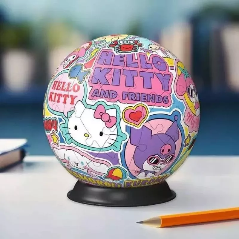 Puzle Ravensburger Hello Kitty 72 piezas Edad recomendada 6 a 99