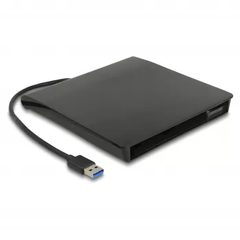 Caja para HDD DeLOCK 42636 negro 5,25 pulgadas Micro SATA 5 Gbit/s