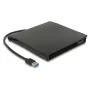 Caja para HDD DeLOCK 42636 negro 5,25 pulgadas Micro SATA 5 Gbit/s