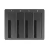 Estación de acoplamiento DeLOCK USB Type-C para 4 x SATA HDD / SSD - bahías de acoplamiento HDD: 4 - 2.5 / 3.5 compartidas (6,4 cm/8,9 cm compartidas)