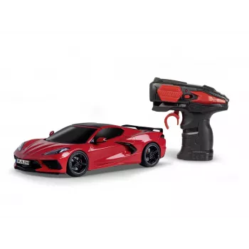 Coche RC a escala Corvette C8