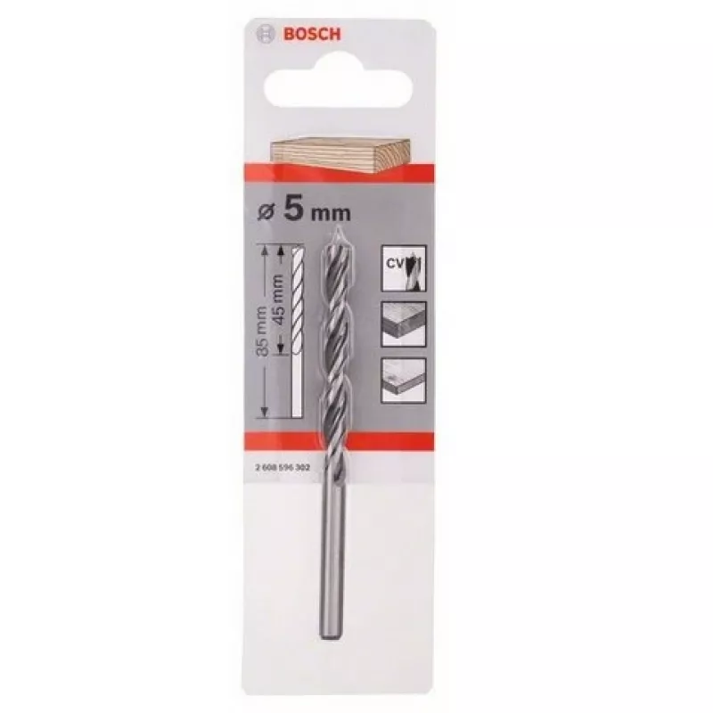 Broca de punta Bosch 5 mm 1 ud. 2608596302