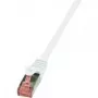 Cable de red LogiLink 1,5m RJ-45 Cat6 blanco