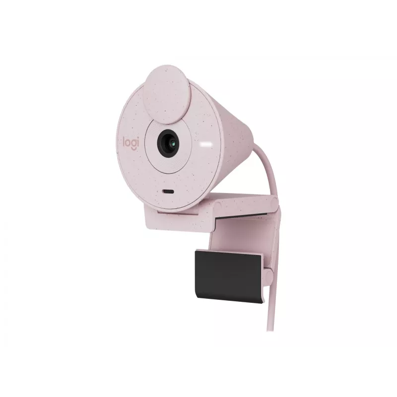 Webcam Logitech Brio 300 2MP Full HD USB-C rosa