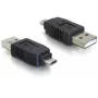 Adaptador conector macho USB Micro-B a conector macho USB 2.0 A DeLOCK 65036 negro