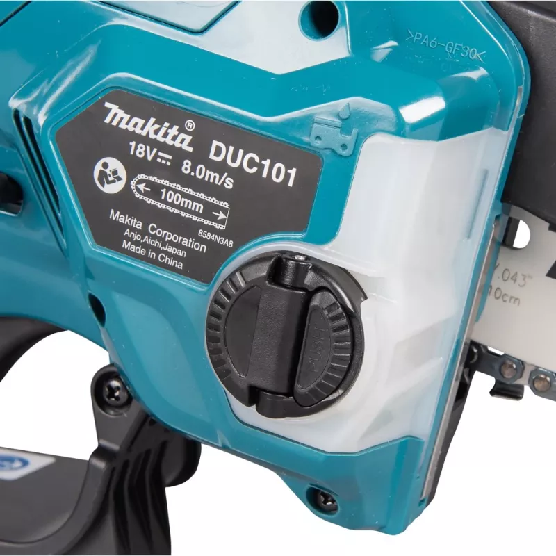 Motosierra Makita DUC101Z 320 W negra, azul