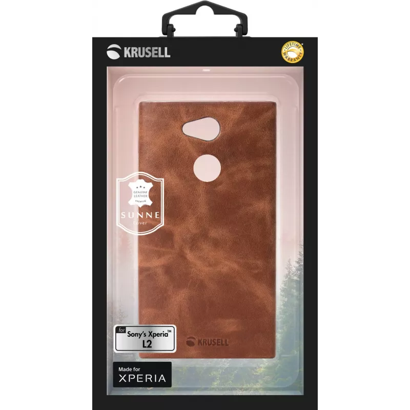 Funda Krusell Sunne para Sony XPERIA L2 14 cm (5,5 inch) marrón