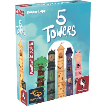 Deep Print Games: 5 Towers, juego de cartas