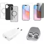 4smarts set de valor 7en1 para Apple iPhone 16 compatible con MagSafe