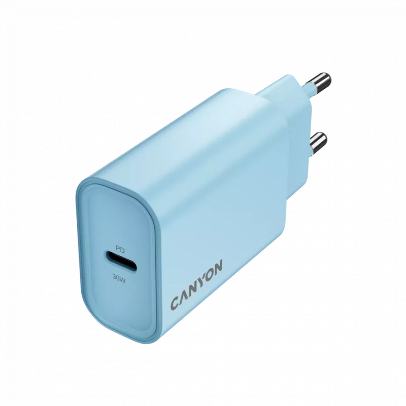 Fuente de alimentación CANYON Charger OnCharge 30CL Max Power 30W USB-C PD 1 puerto