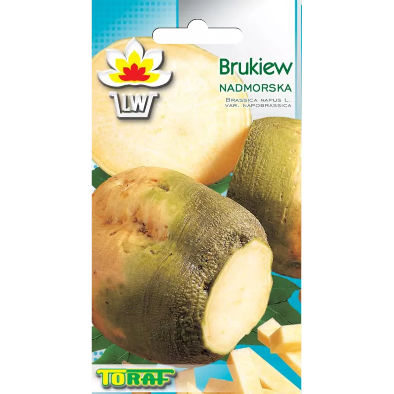 Semillas de hortalizas rutabaga Nadmorska Toraf, paquete de 1g
