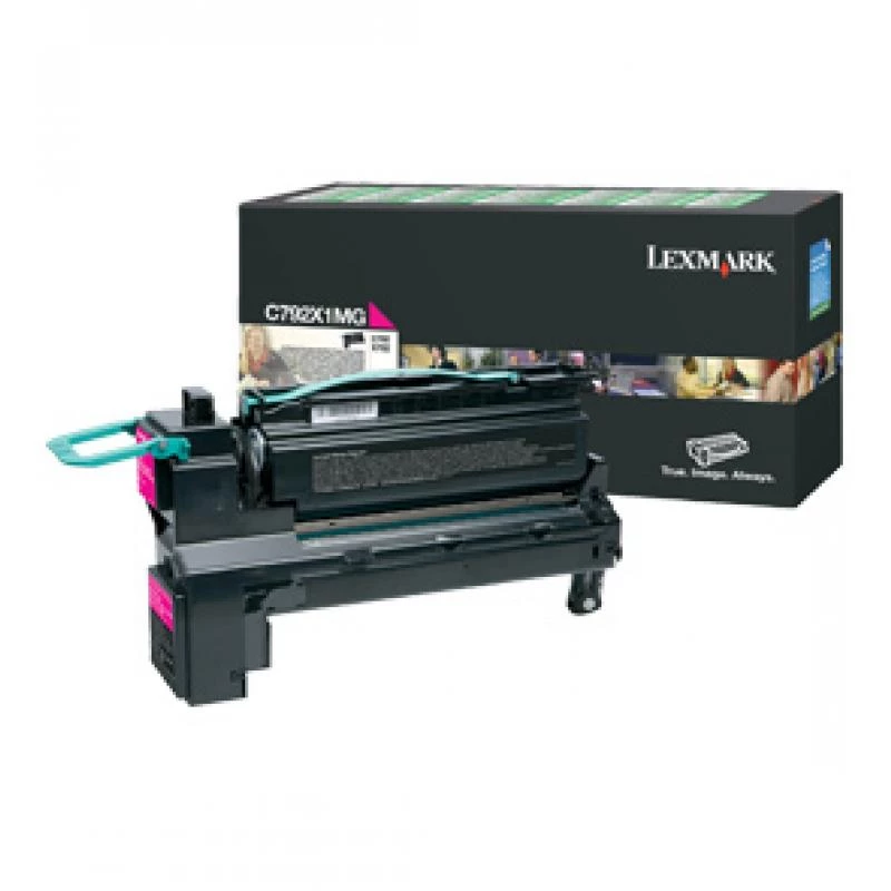 Lexmark C792X1MG cartucho de tóner de rendimiento extra alto, 20.000 páginas, magenta