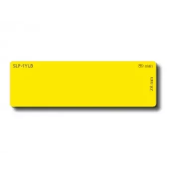 Seiko Instruments - Amarillo - 28 x 89 mm 130 uds. etiquetas - para Smart Label Printer 100, 120, 200, 220, 620, 650SE, EZ30, Pro (42100605)