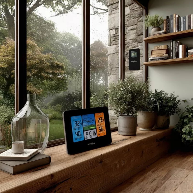 Greenblue 46003 Negro LCD batería Wi-Fi