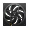 Ventilador de caja MODECOM VOLCANO LOOP 120 ARGB Reverse Fan negro 120 mm PWM 400–1400 RPM conector ARGB