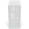 Caja de PC Mini-ATX ssupd Meshroom S V2, blanca, paneles de malla, compatible con placa base ATX y PCIe 5.0