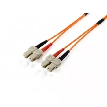 Cable de conexión de fibra óptica SC/SC Equip, OS2, 20 m, 20 m, OS2, 2x SC, 2x SC