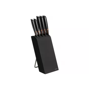 Fiskars 978791 - acero inoxidable - negro - negro naranja