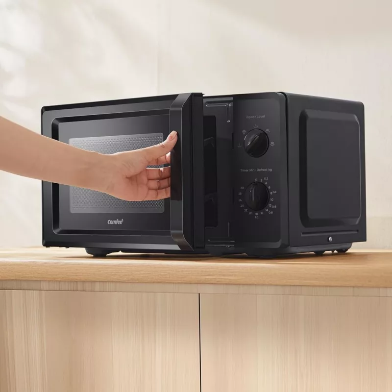 Microondas Toshiba MM2EM20PF acabado espejo negro