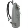 Mochila urbana Rivacase Gremio gris poliéster rPET 280x135x430mm