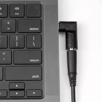 Akyga AK-ND-D02 adaptador DC 7,4 x 5,0 mm + pin a USB-C PD para fuentes de alimentación de portátil, 65 W