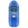 Titanum TA101B lector de tarjetas externo, USB 2.0, MicroSDHC/miniSD/MMC/SD/SDHC, azul
